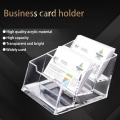Miniatyrbilde 3 av 5: 1 stk Akryl Kort Holder, 3 Rom Business Kort Display S