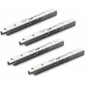 Miniatyrbilde 3 av 5: Pakke med 4 (2 par) Dør Flush Bolt Latch Slide Latch, Skjult