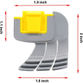 Miniatyrbillede 2 af 5: 4 stk. r0714400 til Zodiac poolrengøringsrobot mx8 mx6 gulvrensning