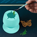 Miniatyrbild 5 av 5: (2 STK) Stylingverktyg Silikonogräsrensningsverktyg, ogräsavfallsuppsamling