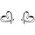 Miniatyrbillede 1 af 5: Minimalistiske Hjerte Sterling Sølv Øreringe til Kvinder Piger Teenagere Charm Hul Kærlighed Hjerteformede Stud Tiny Small Cartilage Tragus Post Pin Hypoallergen Pie