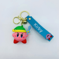 Pikkukuva 5 / 5: (5 kpl) -Kirby Avaimenperä-Söpö Piirretty Avaimenperä-Kirby Avaimenperä-Cr