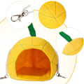 Miniatyrbilde 2 av 5: 2 Stykker Hamster Hengekøye Myk Seng Lite Kjæledyrhus Dyr Hamster Hengende Hus Bur Rede for Marsvin Rotte Chinchilla Sove og Leke (Banan og Ananas)