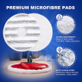 Miniatyrbilde 3 av 5: Moppehode-erstatning for Vileda Spin and Clean mopp, Spin and Clea