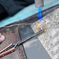 Miniatyrbillede 2 af 5: Industrielle præcisionssvejsepincetter med fiberhåndtag, krydspincet, fin spids, lige, rustfrit stål til reparation af elektronisk udstyr osv.