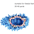 Miniatyrbilde 2 av 5: 5 Par Mop-Tøfler, Mikrofiber Tøfler, Mop-Sko, Gulvrens