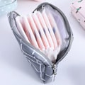 Miniatyrbillede 3 af 5: 4 stk. Sanitetsbindposer (Blå), Menstruationspose Opbevaringspose Sanit