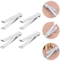 Miniatyrbillede 3 af 5: 4 stk. Candle Wick Trimmer Rustfrit Stål Wick Clipper Cutter Saks Tang Rækker Dybt Ind i Lys for at Klippe Brugte Væger Tillader Renere Brænding og Sod B