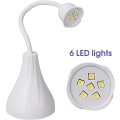 Pikkukuva 3 / 5: Ocean Portable Mini Kynsilakan Kuivaaja, 16W Langaton Latautuva LED UV