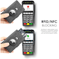 Miniatyrbild 3 av 5: AirTag Plånboks Kreditkortshållare för Män, RFID-Blockerande Läder C