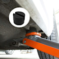 Miniatyrbilde 5 av 5: Gummi-blokk for jekkplate 2 stk Universal jekkplate for bil Hy