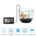 Miniatyrbild 4 av 5: Pieces Digital Kylskåpstermometer, Digital Temperaturgivare med LCD-Skärm, Temperaturtermometer med Temperaturgivare Sensor Testare för Kylskåp
