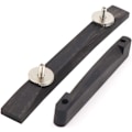 Miniatyrbilde 3 av 4: Gripebrett i ibenholt for gitar, 6 strenger, justerbar jazz archtop-gripebrett, gitar DIY-reparasjonsdeler, erstatning