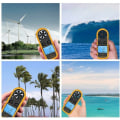 Miniatyrbillede 5 af 5: Flyvning/Navigation LCD Digital Anemometer (med batteri)