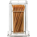 Miniatyrbild 1 av 5: Transparent akryl bomullsrondellshållare med lock