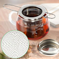 Miniatyrbilde 5 av 5: 2 stk. Te-filter, 304 Rustfritt Stål Te-filter Te-infuser med