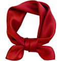 Miniatyrbild 1 av 4: Satinscarf Fyrkantig Halsduk Huvudduk för Kvinnor enfärgad fyrkantig scarf näsduk handväska scarf hårband