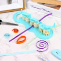 Miniatyrbilde 4 av 5: Papir Quilling Krølltang Verktøy, Slip Shaper Lagingsverktøy Origami Håndverk DIY Quilling Utstyr Håndlaget Papirkunst for Håndverk Husholdning