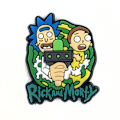 Miniatyrbilde 5 av 5: 32-delt sett med Rick and Morty blomstersko Spenne Rick and Morty