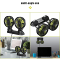 Miniatyrbilde 3 av 5: Ocean 12V Dobbelthodet Bilvifte, Bærbar USB Bilvifte, 360 Grader