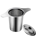 Miniatyrbillede 1 af 5: 1 stk. Teefilter Fint Hul Rustfrit Stål Te-infuser Te-si
