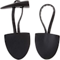 Miniatyrbillede 3 af 5: 6 Par Butoner i Sort, 16x4cm Toggle Horn Duffle Butoner til B