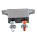 Miniatyrbillede 2 af 5: 40A Automatisk nulstillingsafbryder 12V - 24V med dæksel, bolte til batterioplader, lastbil, bilmotor og mere (2 stk.)