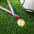 Miniatyrbild 4 av 5: Guldmedaljer för vinnare, set med 6 stycken första pris olympiska medaljer för