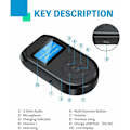 Miniatyrbild 2 av 5: Bluetooth-sändare/mottagare, 4-i-1 Synlig Trådlös Bluetooth-adapter