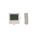 Miniatyrbild 3 av 3: Smart väggtermostat med LCD-display för golvvärme, vit B