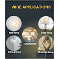Miniatyrbild 4 av 5: E14 LED-lampor, 5-pack, E14 LED-lampor, Frostad Flamma Filament, Sm