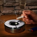 Miniatyrbilde 2 av 5: 6 stk. Askebeger i rustfritt stål - 11 cm i diameter - Pop-up askebeger med