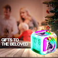 Miniatyrbilde 2 av 5: Four Square Digital Unicorn Vekkerklokke - 1# Unicorn med LED, Li