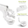 Miniatyrbilde 3 av 5: Egg Cracker uten Splinter - Kjøkkengave - Eggplomme og Hvitte