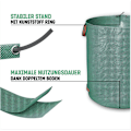 Miniatyrbilde 3 av 4: PCS 300L Sterke Gjenbrukbare Hage-avfallsposer, Urteblader