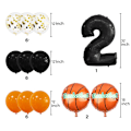 Miniatyrbilde 2 av 5: Digitale Basketball-elementer Bursdagsfestforsyninger - 5, Ballonger