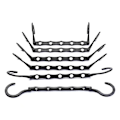 Miniatyrbilde 1 av 5: Magic Hanger, 5 plassbesparende kroker (svart), multifunksjonell vertikal