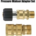 Miniatyrbillede 5 af 5: 8 stk. Trykvaske Adapter Sæt M22 Roterende 3/8 Hurtigkobling,