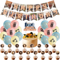 Miniatyrbild 1 av 5: ATEEZ Födelsedag Dekoration för Pojkar, Populära Födelsedag Ballonger, Fa