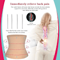 Miniatyrbilde 2 av 5: 2 i 1 Postpartum Recovery Belt, Kroppsomslag for å stramme løs hud