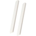 Miniatyrbilde 1 av 5: 4 stk (2 par) Skuffeskinner Multifunksjonelle Selvklebende Skuffeskinner Utskiftbare for Skuffer Skuffeskinner Hvit 26,4 x 3 cm