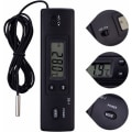 Miniatyrbillede 4 af 5: Temperaturmåler Digital LCD Display Termometer Sonde Temperatu