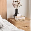 Miniatyrbilde 5 av 5: Papirtau-boks i papirtau, dekorativ vevboks med fôr, Boho Ti