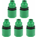 Miniatyrbillede 1 af 5: 5 stk Hurtigkoblingsslange Adapter 8mm Indre Diameter Rørtilbehør