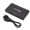 Miniatyrbild 5 av 5: Scart till HDMI-omvandlare, RCA till HDMI-omvandlare, 3-i-1 HDMI-växlare
