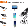 Miniatyrbild 2 av 5: 40X till 1000X USB Digital Mikroskop LED Förstoringsglas Endoskopkamera