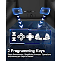 Miniatyrbillede 3 af 5: X15 PC-controller - Forbedret trådløs Bluetooth-controller med Hall-joysticks/Hall-aftræk/RGB-belysning - Ingen stick-drift
