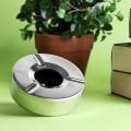 Miniatyrbilde 3 av 5: 6 stk. Askebeger i rustfritt stål - 11 cm i diameter - Pop-up askebeger med