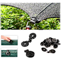 Miniatyrbilde 3 av 5: 10 stk Plast Skyggeduk Klips Gjenbrukbar Parasollnett Snap Klips Klipser Duk for Solskygge Nett Plante Netting Hage Netting Skygge Seil Tilbehør