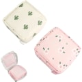 Miniatyrbilde 1 av 5: 2 stk. Hygienebindings Oppbevaringspose Periode Kit Tamponpose Skole Nylon